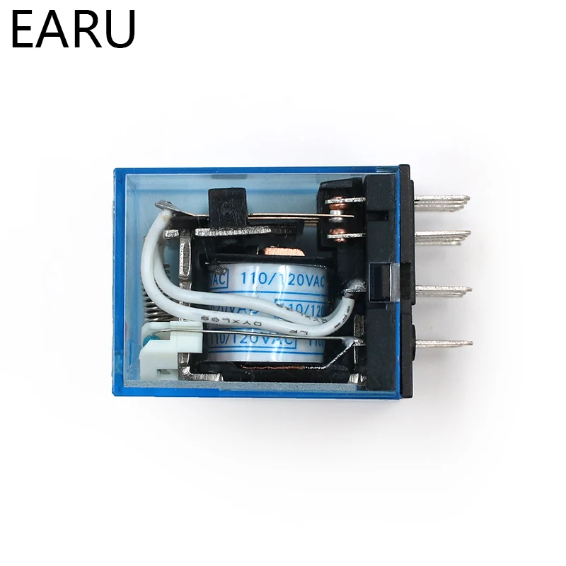 1 шт. MY4NJ электронное Микро Мини электромагнитное реле 5A 14PIN катушка 4DPDT DC12V 24V AC110V