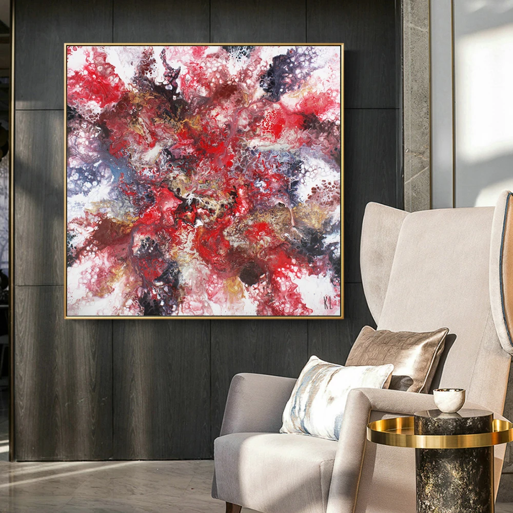Abstrract Wall Art Canvas Paintings For Living Room Posters And Prints Modern Pictures Cuadros Decoration | Дом и сад