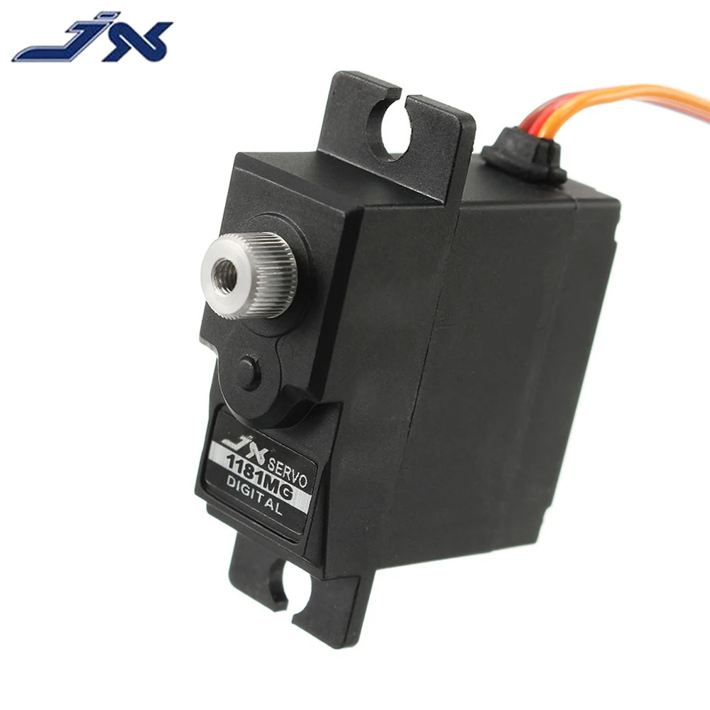 JX PDI 1181MG 4 8 6 0 V 18 г 3 5 кг металлическая Шестерни Core цифровой сервопривод для WPL RC