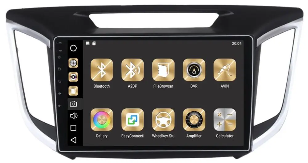 Автомобильный Dvd-плеер Carplay (BT) 4 Гб ОЗУ 8 ядер 64 ГБ 10 2 дюймов Android автомобильный с Gps