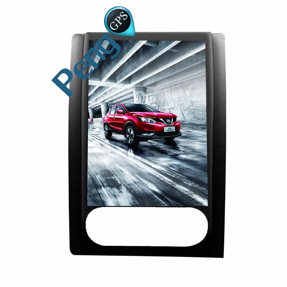 2 Din автомагнитола Tesla Style 10 4 дюймов Android 6 0 Автомобильная фотомагнитола для NISSAN gps