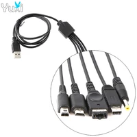 yuxi 5 in1 usb charger fast charging cable cords for nintend ndsl nds ndsi xl 3ds game cables usb charger cable