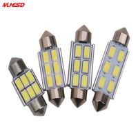 10x led festoon 31mm c5w 36mm led canbus 6smd 39mm 42mm led 9 smd 5630 car interior dome lamp license plate light reading bulbs