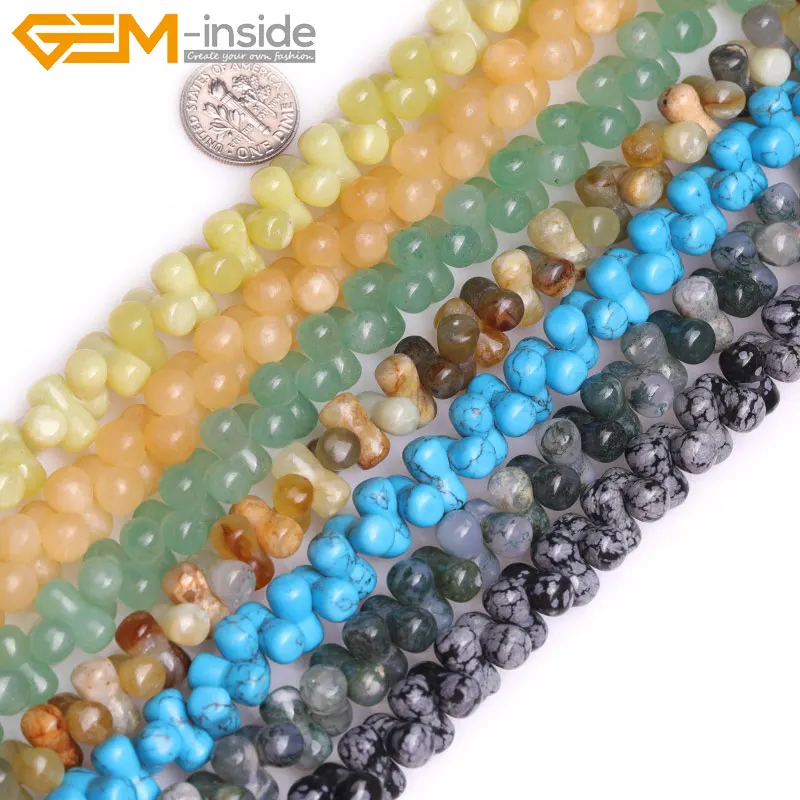 

6x12mm Natural Assort Stone Chakras Beads For Jewelry Making Strand 15inch Bracelet Necklace DIY