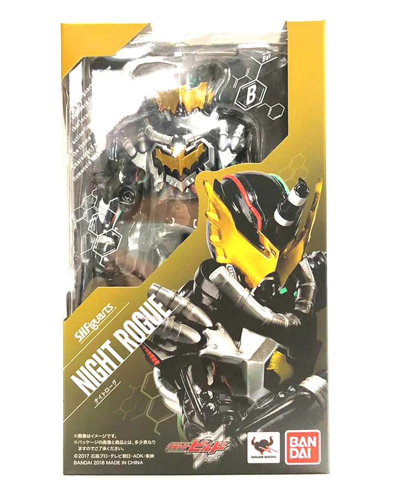 PrettyAngel Подлинная Bandai тамаши страны S.H. Фигурки Камен Райдер строить ночь изгой