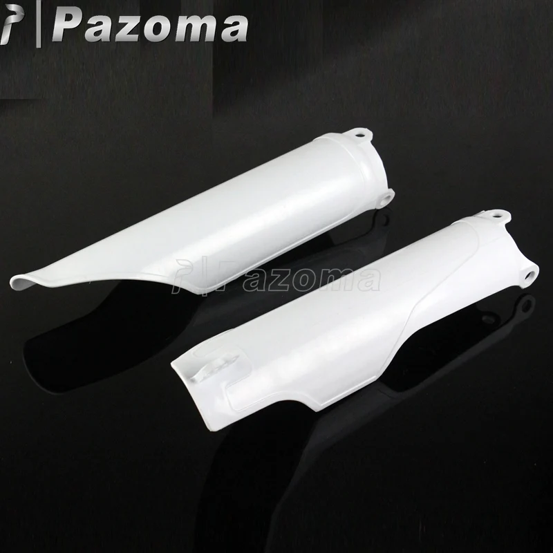 Белые защитные накладки на вилки для внедорожников мотоциклов Honda CR125 CR250 CR500 93-07