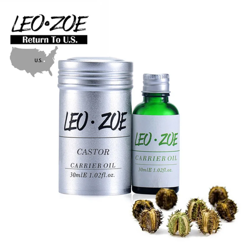 Well-Known Brand LEOZOE Pure Castor Oil Certificate Origin US Authentication High Quality Essential 30ML | Красота и здоровье