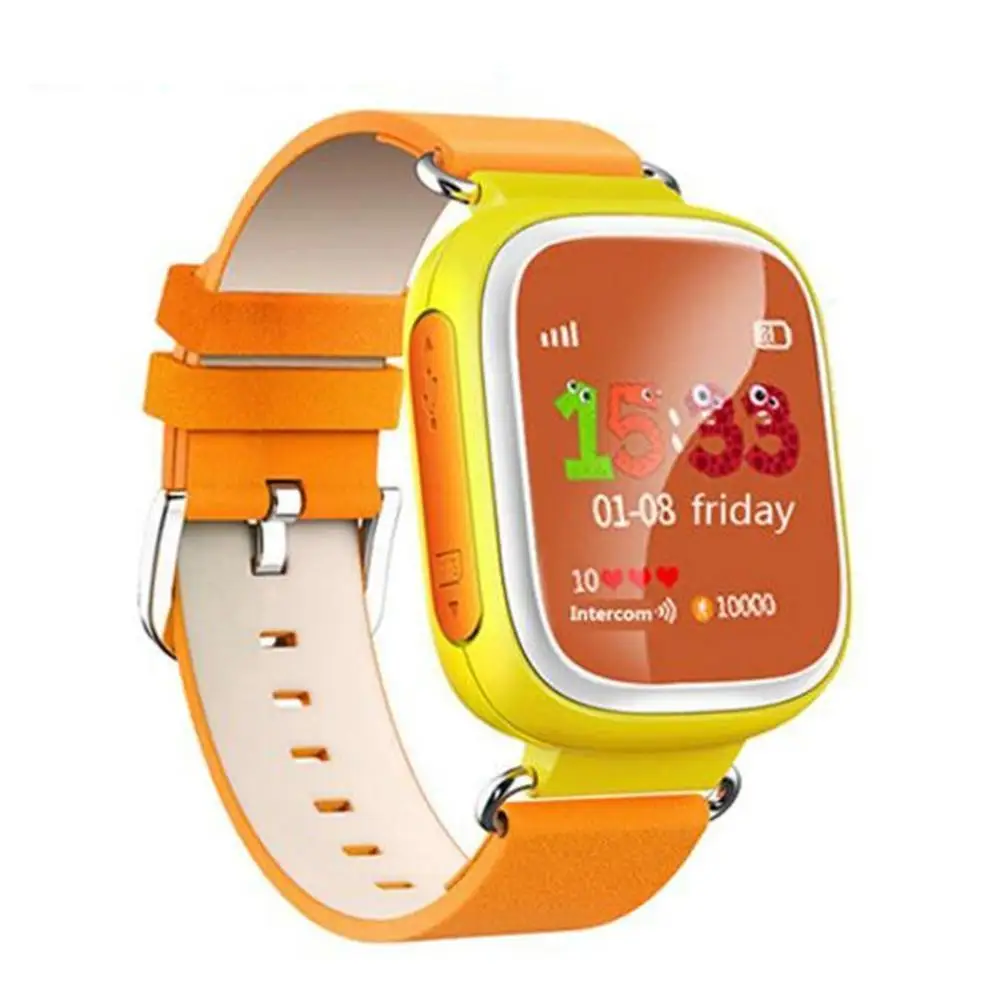 GPS Smart Watch детские часы Q80 с Wi-Fi сенсорный экран SOS вызова расположение devicetracker для
