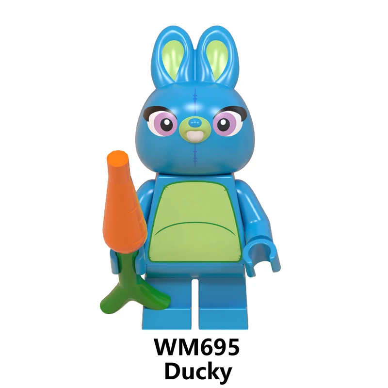 WM695 Новые игрушки История 4 фигурки Вуди Базз Лайтер Джесси инопланетянин Даки Бо Пип Бонни Дюк Caboom строительные блоки Фильм игрушка WM692 - Цвет: WM695