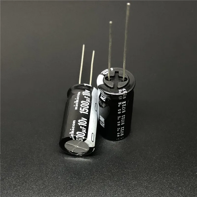 

10pcs 1500uF 10V NICHICON KL 12.5x25mm 10V1500uF Low Leakage Current Aluminum Electrolytic Capacitor