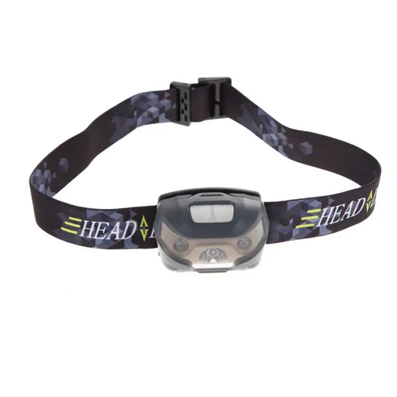 

Outdoor Camping Head Torch Lamp With USB Body Motion Sensor Headlamp Mini LED Headlight Rechargeable Flashlight