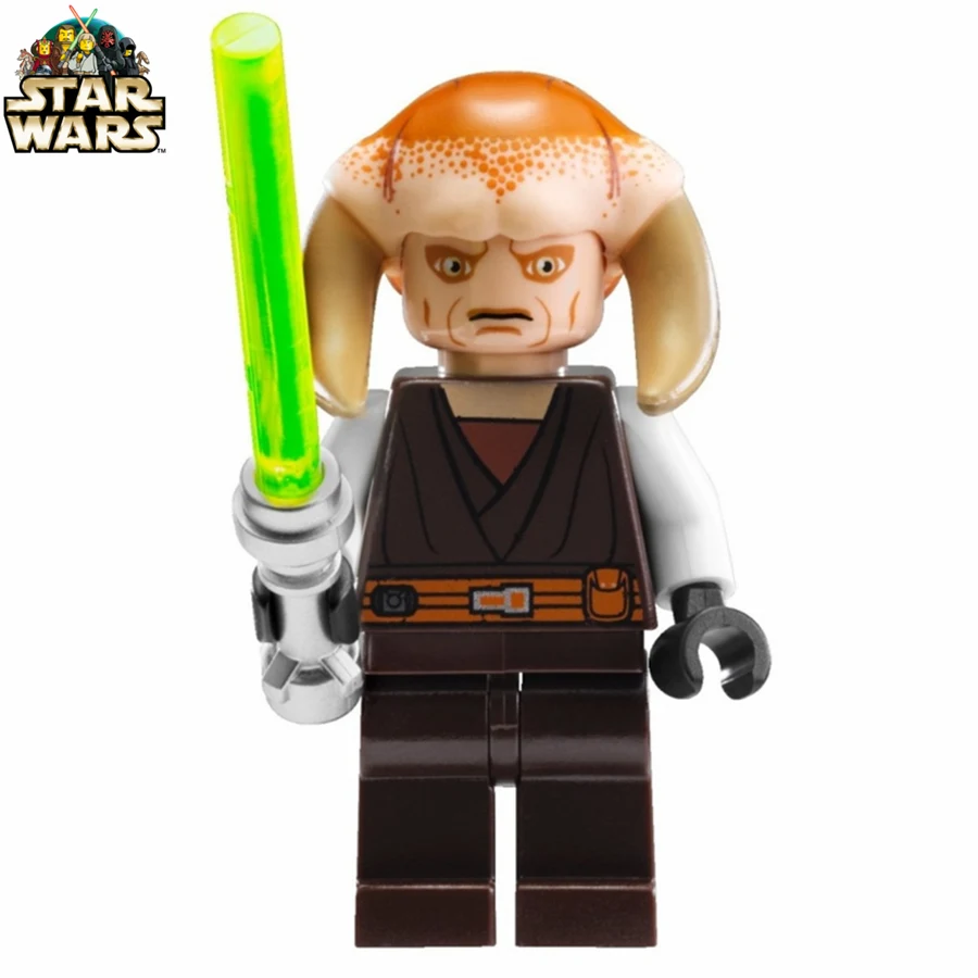 Мини конструктор sw308 Saesee Tiin с световым Saber Дарт Вейдер модель Yuda детские игрушки