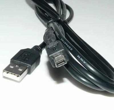 Новый Синхронизация данных USB 14 булавки кабель для цифровой фотокамеры FuJi Fujifilm