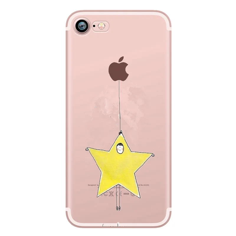 Мягкий ТПУ чехол для funda iphone 6 s Роскошный 7 8 plus 6S 5 5S SE чехлы телефонов силикон Fundas