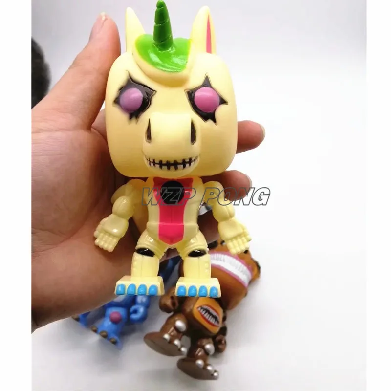 6 шт./компл. FNAF Five Nights At Freddy's Sister Location Circle Funtime Foxy Ballora Puppet Freddy Bonnie Action детская