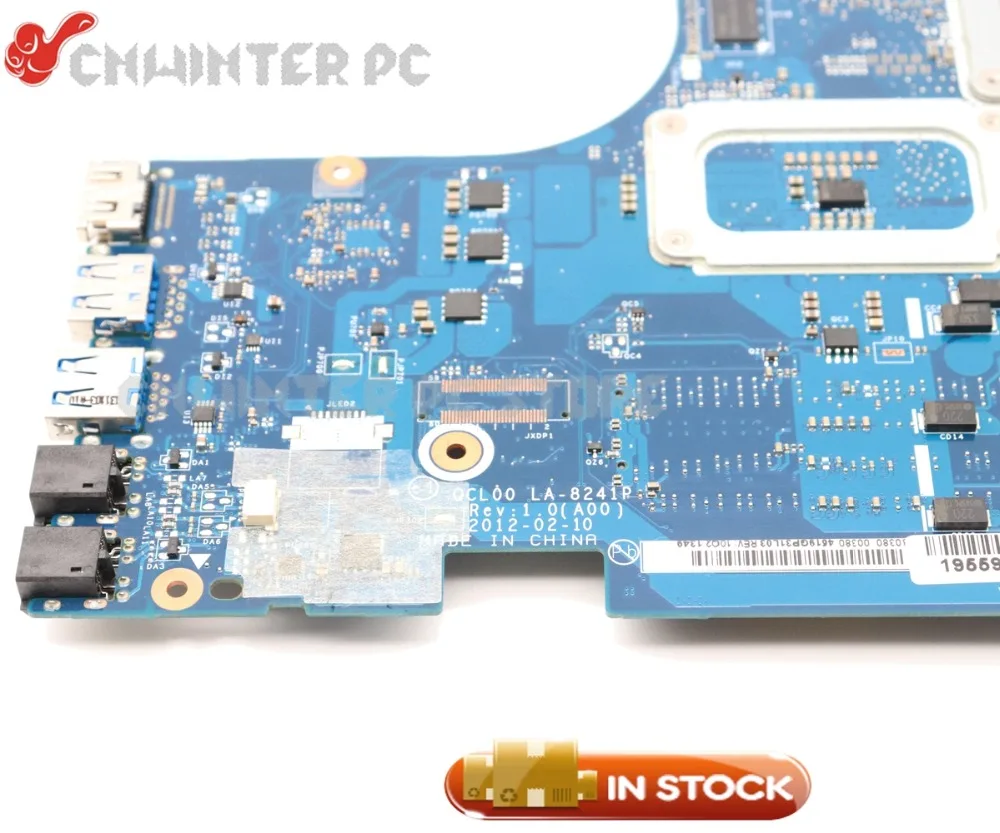 NOKOTION CN-0RDH49 0RDH49 QCL00 LA-8241P для Dell Vostro 3560 V3560 Материнская плата ноутбука HM77 DDR3 HD7670M графика
