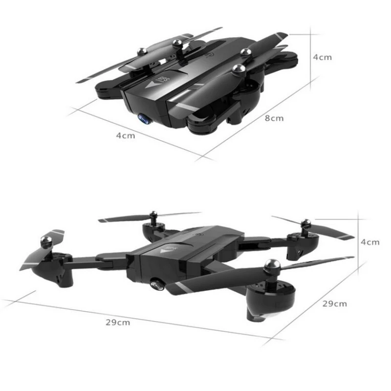 Новый GPS Радиоуправляемый Дрон FPV Follow Me Квадрокоптер регулировка угла 1080P HD WIFI