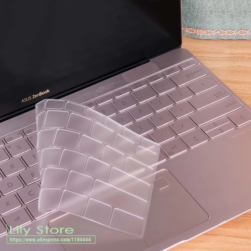 Asus Zenbook 3 Ux390 Ux390Ua для 12 5 дюймов ПК тонкий прозрачный водонепроницаемый ТПУ Zenbook3