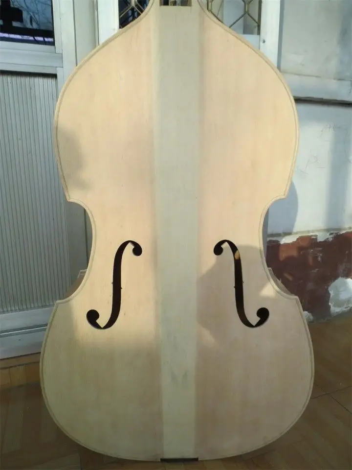 Hand carved white/unfinished 3/4 upright bass #4435hand | Спорт и развлечения