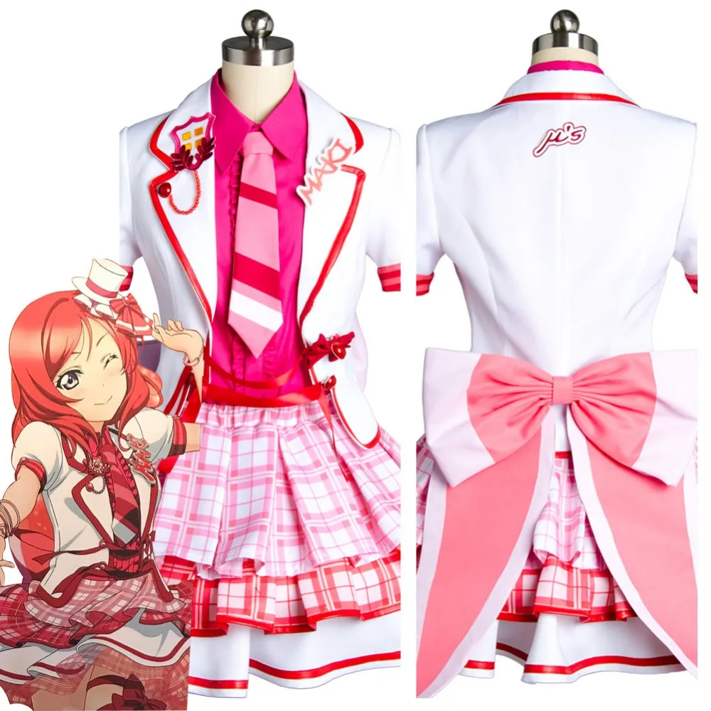 Lovelive Love Live! Маки нисикино после школы платье для косплея на заказ|dress cosplay|cosplay