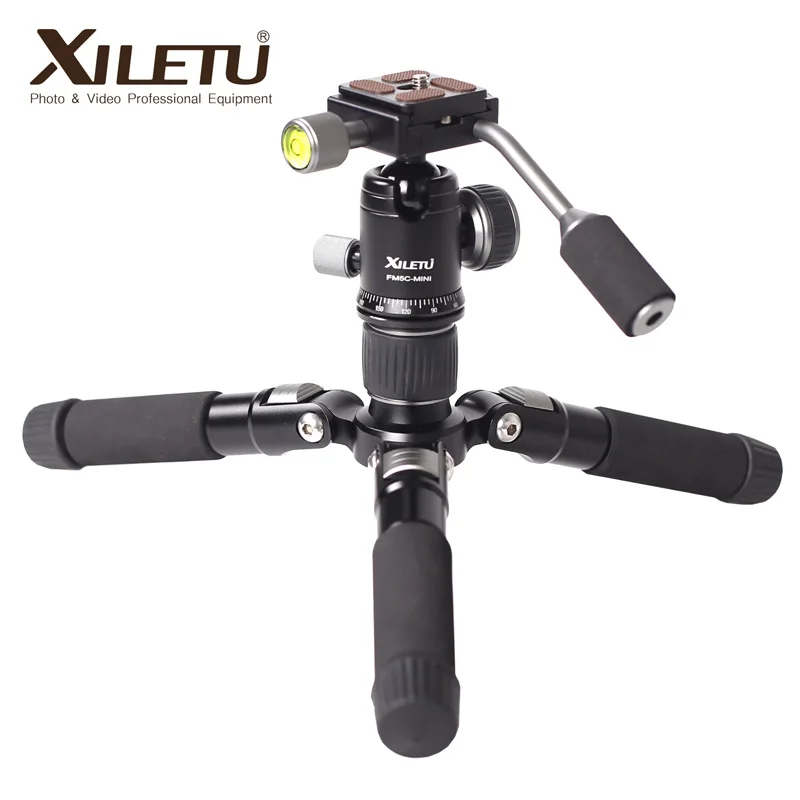 XILETU FM5C MINI алюминиевый настольный мини штатив портативный для телефона Автоспуск