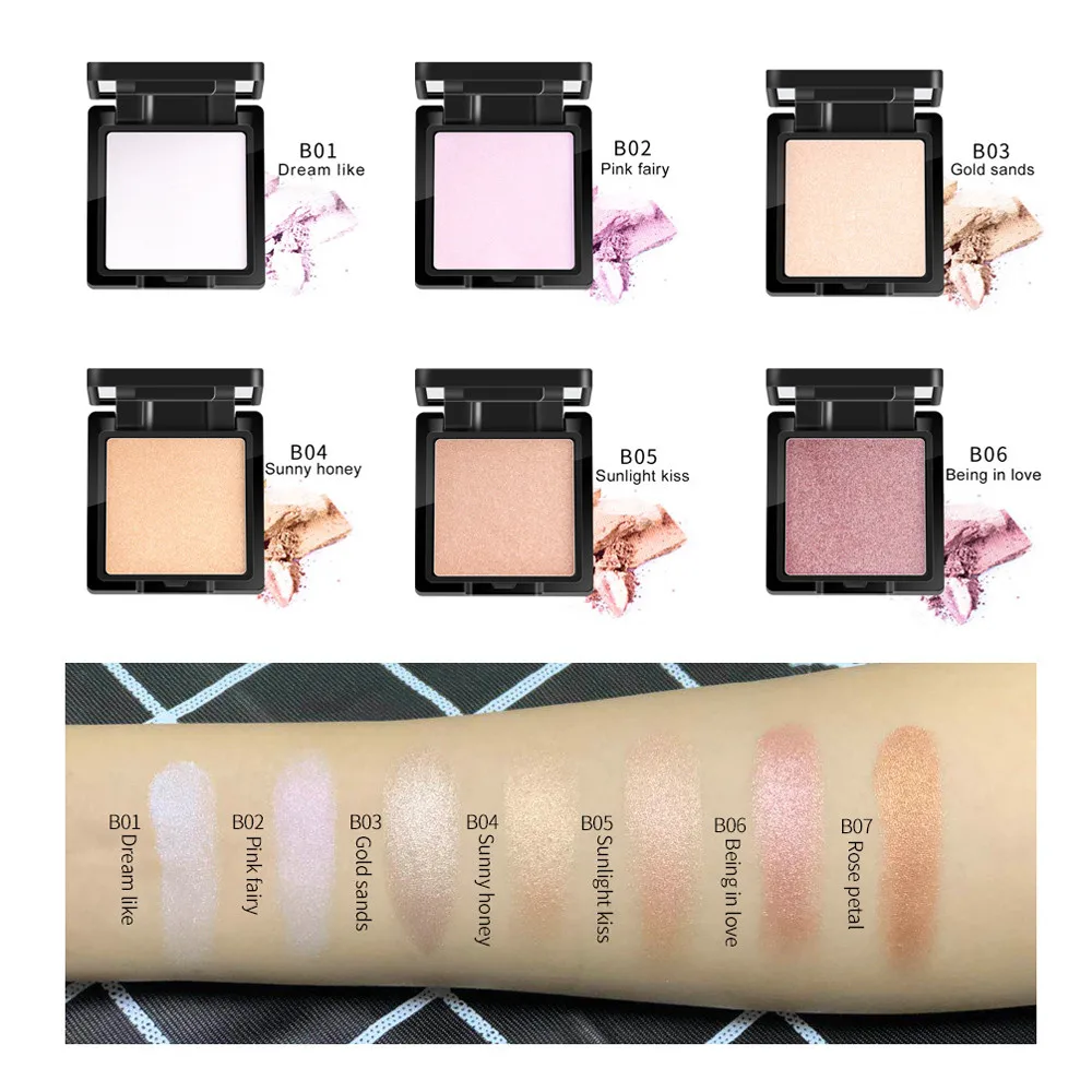 Макияж увлажняющий крем для лица порошок высветляющая пудра Shimmer maquiagem