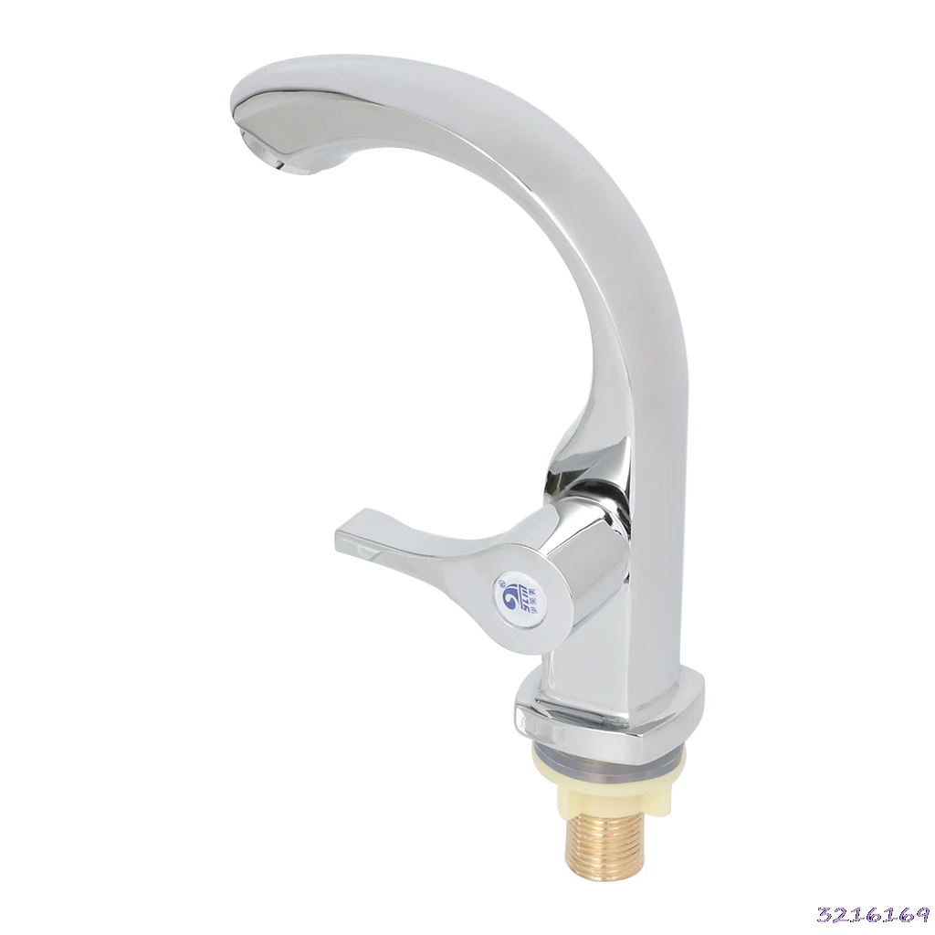 

Кухонный смеситель для раковины размером 1/2 дюйма с хромированным покрытием