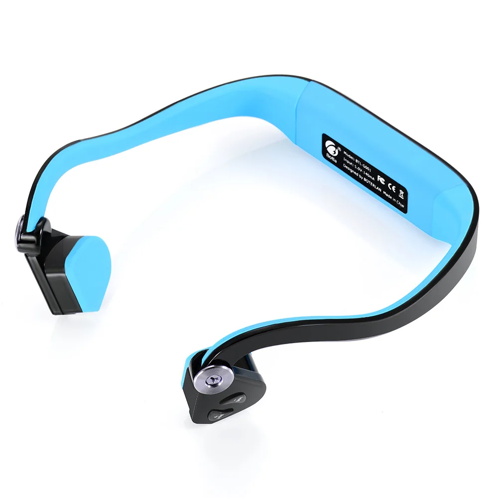Гарнитура костной проводимости беспроводные наушники Bluetooth 4 1 для спорта на