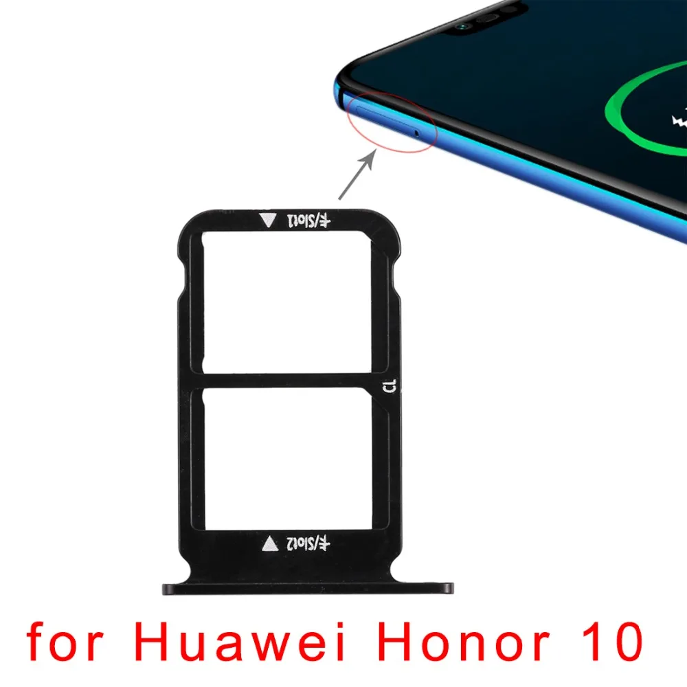 Лоток для sim-карты+ лоток для карт памяти Micro SD для huawei Honor 8C/8X/10 Запчасти