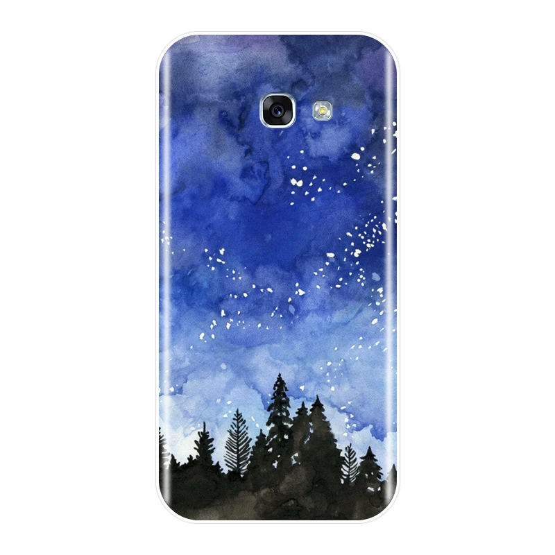 Силиконовый чехол для Samsung Galaxy A3 A5 A7 2016 2017 мягкая задняя крышка A6 A8 Plus 2018 A7|Бамперы|