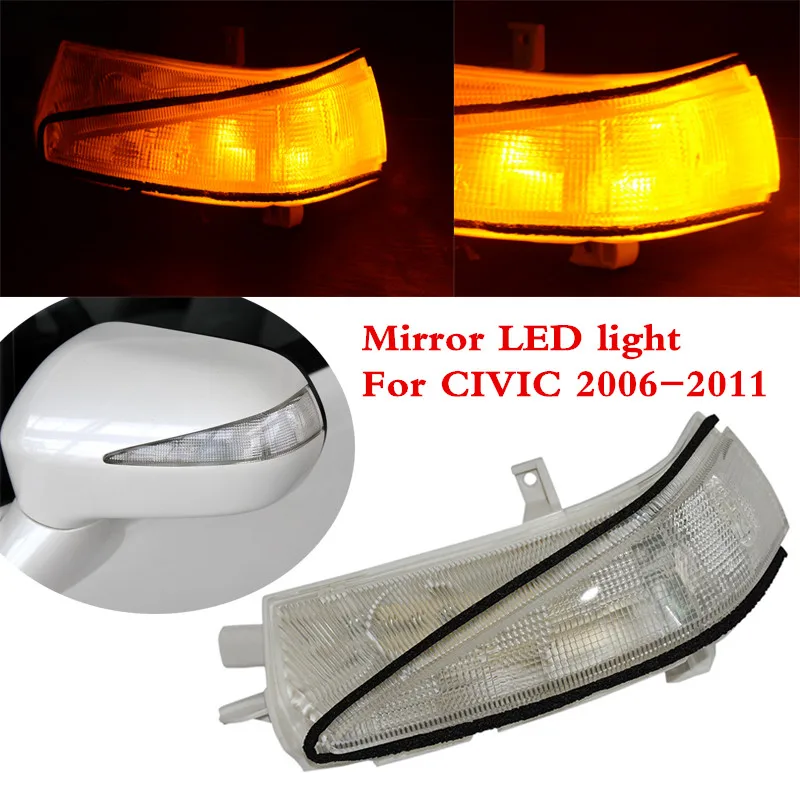 Высококачественный зеркальный светодиодный указатель поворота заднего вида CAPQX