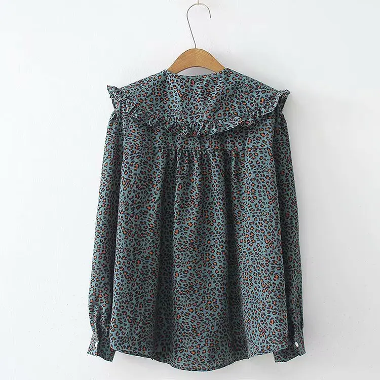 2019 плюс размер женские блузки весна одежда модные повседневные свободные