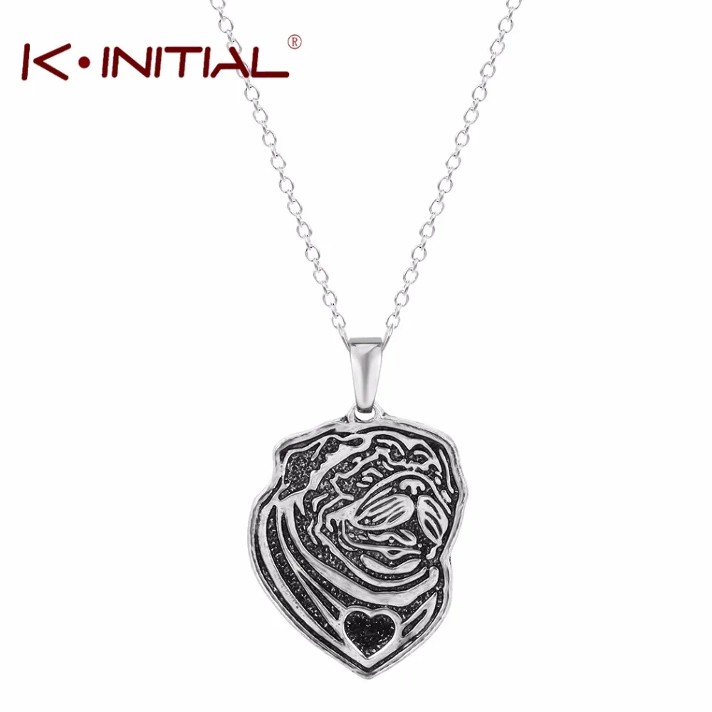 Kinitial 1 шт. очаровательные ожерелья для мопса подвески цепочка с животными