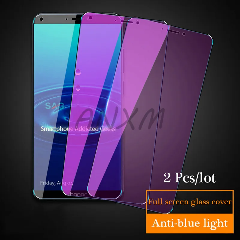 2 шт./лот закаленное стекло для Huawei Honor Note 10 защита экрана 9 H от Blu-ray | Мобильные