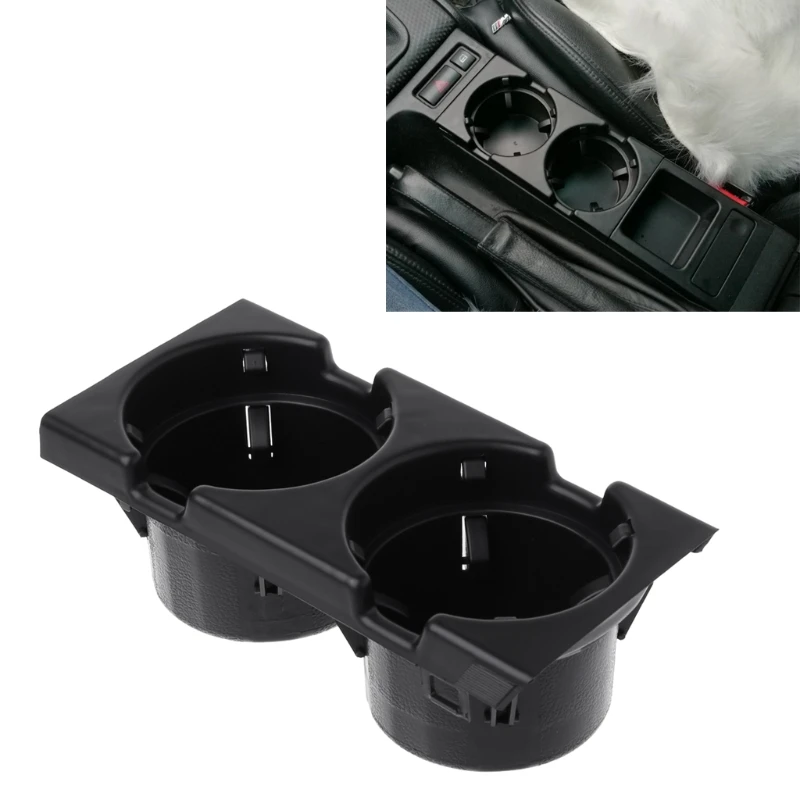 

Front Center Console Drink Bottle Cup Holders Containers For BMW E46 3Series