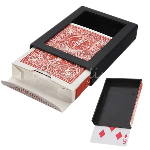 Удивительные Волшебная колода игры крупным планом улица волшебный трюк исчезает