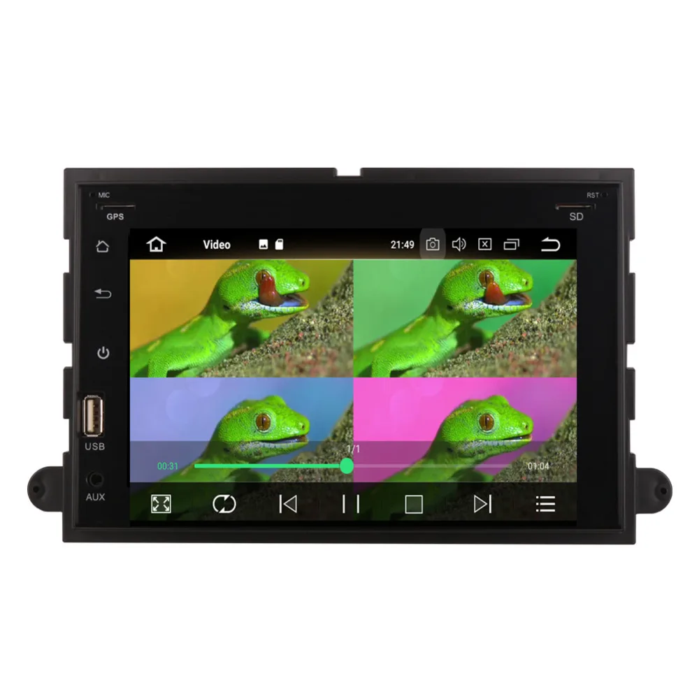 Автомобильный мультимедийный DVD плеер на Android 8 0 с полным сенсорным экраном 7