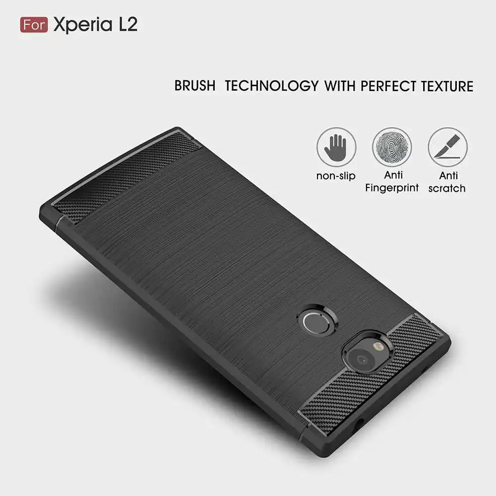 Mokoemi модный противоударный мягкий силиконовый чехол 5," для sony Xperia L2 чехол для sony Xperia L2 чехол для телефона
