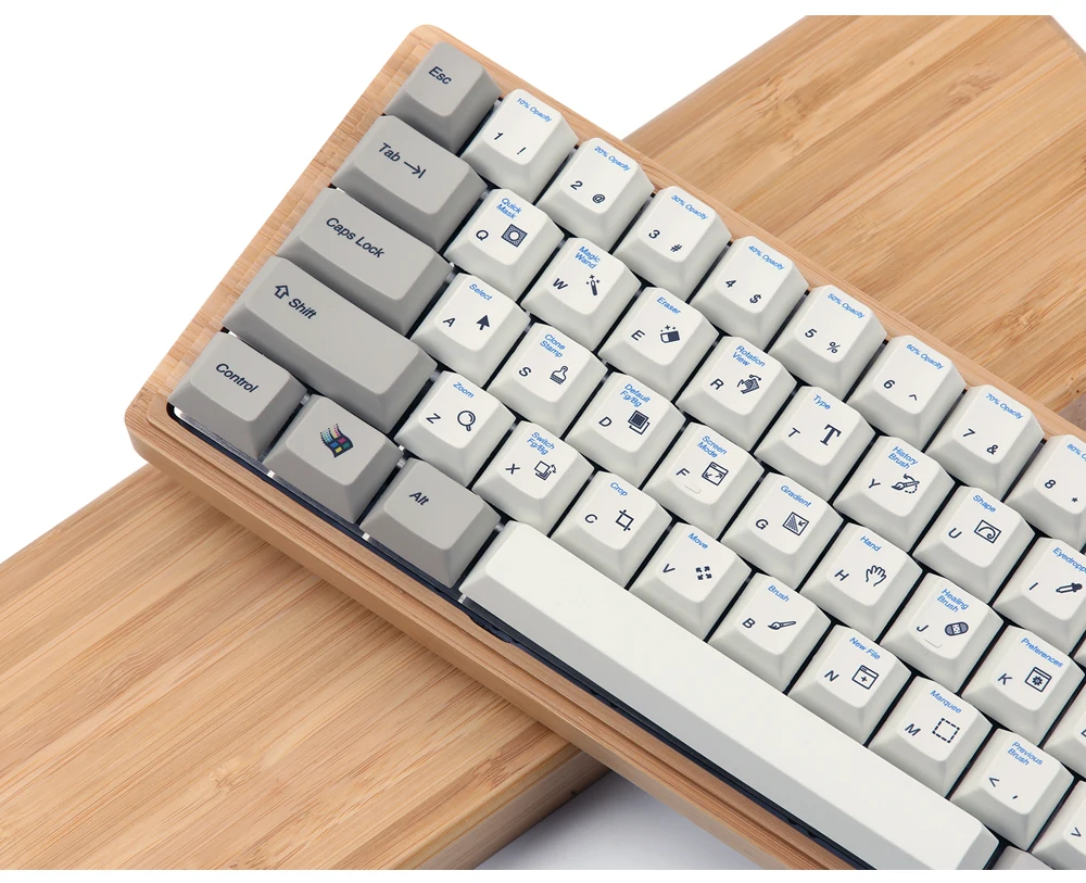 Enjoypbt Photoshop PC keycap dye-sub 117 клавиш для Механическая клавиатура cherry mx