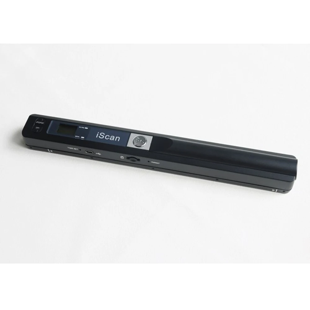 Портативный сканер USB 900DPI JPG и PDF formate A4 книжный Iscan01 мини ручной для документов