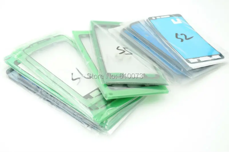 

10PCS S6 LCD Display Frame Front Housing Adhesive Glue Tape Sticker Replacement For Galaxy S5 S4 S3 S2 A7 A5 A3 Note 2 Note 3