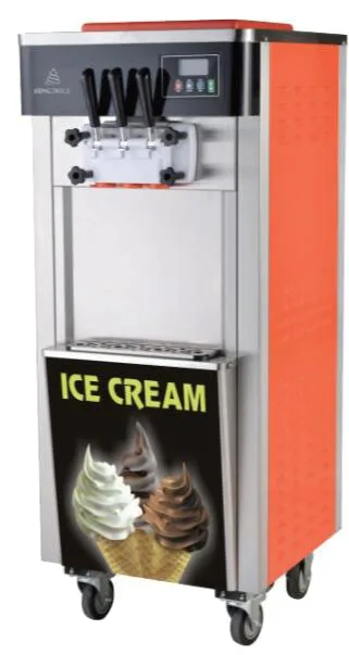 

High quality mochi ocean power swirl ice cream making machine for sale11