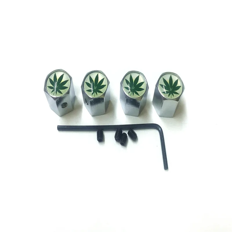 Серебряный стиль защиты от кражи кленовый лист логотип Автомобильная эмблема