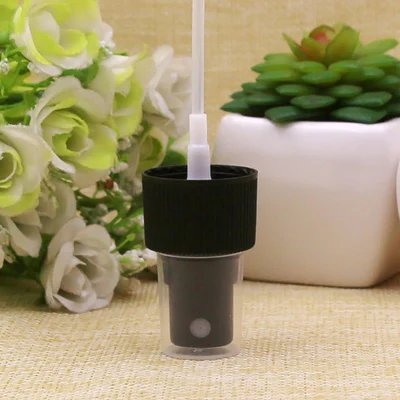R24 black 18/20/24R красочные Пластик DIY распылитель для с/х распылитель косметическая жидкость многоразовый контейнер белый/черный/синий(Распылительная насадка насоса - Цвет: R24 black