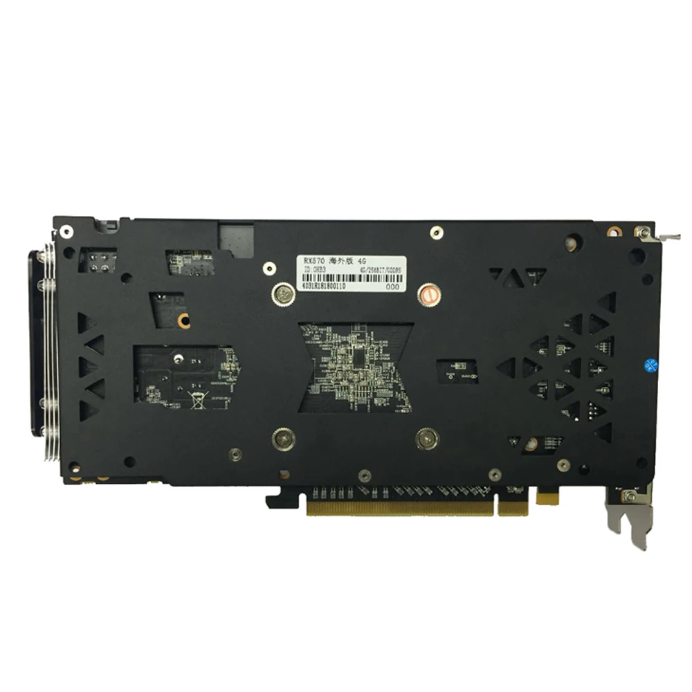 Новый MAXSUN RX570 4 г Графика карты GDDR5 256bit HDMI + DP DVI * 2 7000 мГц PCI Express 3 0X16 2048 единиц DirectX 12