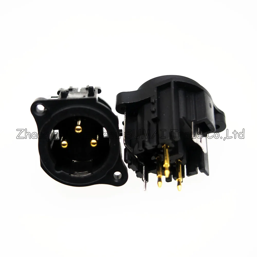 CANNON Audio MIC Connector XLR 3 Pin male Panel jack 3Pin KTV Microphone/ Speakers/Mixer socket Gold-plated | Электроника