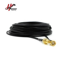 10m 393in low loss antenna cables rg174 rp sma male to rp sma female bulkhead cable rg 174 coax