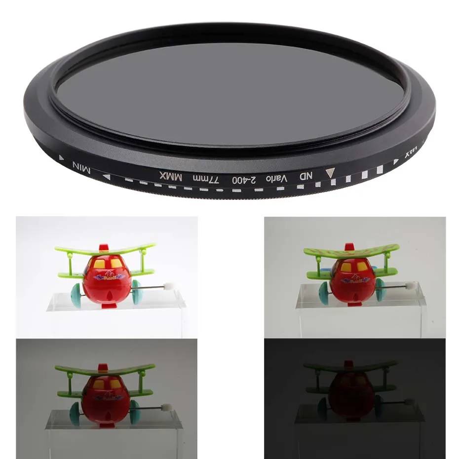 Стеклянный фильтр для камеры регулируемый Fader с переменной нейтральной