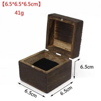 hot wooden jewelry box vintage craved decorative handmade case gift jewellry organizer for home decoration carrying box crafts