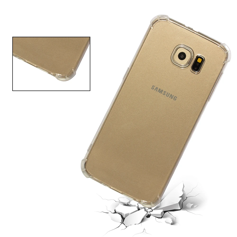 Soft Cover for Samsung Galaxy S6 S 6 Duos G920 G920F G920FD SM-G920F SM-G920FD G920W8 Ultra thin Clear Transparent Silicone Case |